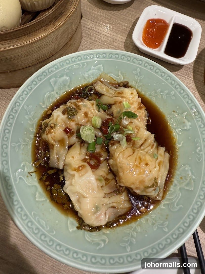 Dumplings with Sauce