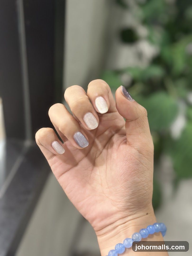 Hand with Nail Art