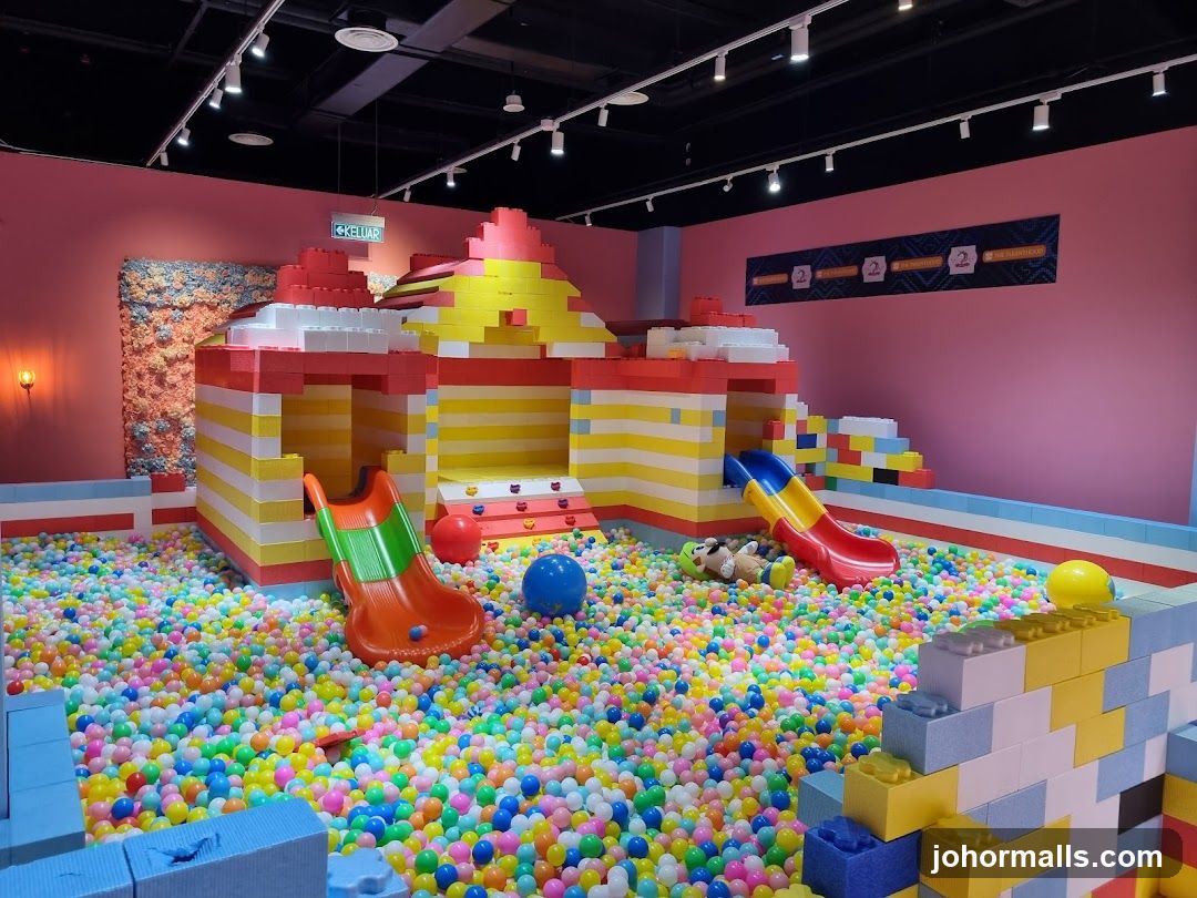 Lego-themed indoor play area