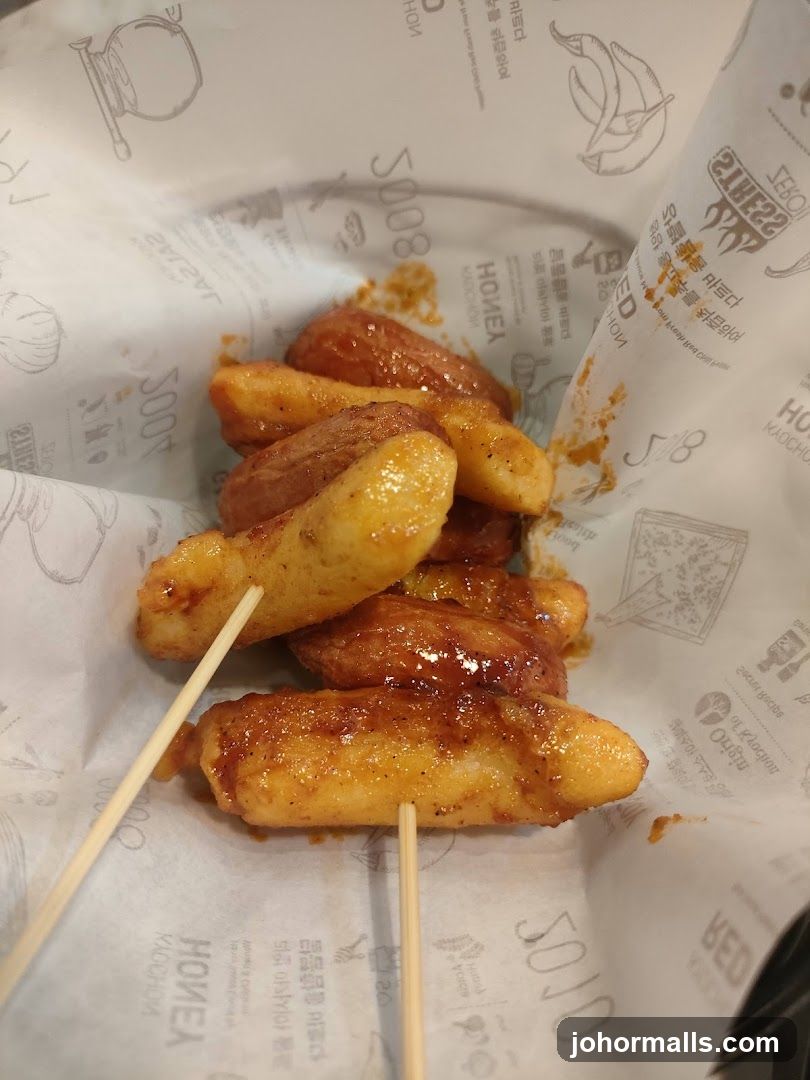 Food Item on Paper Wrapper