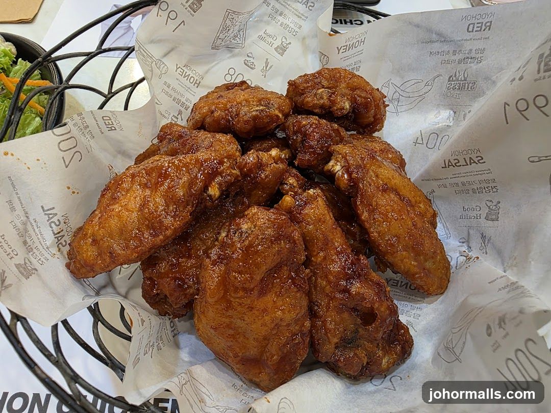 Chicken Wings in Basket