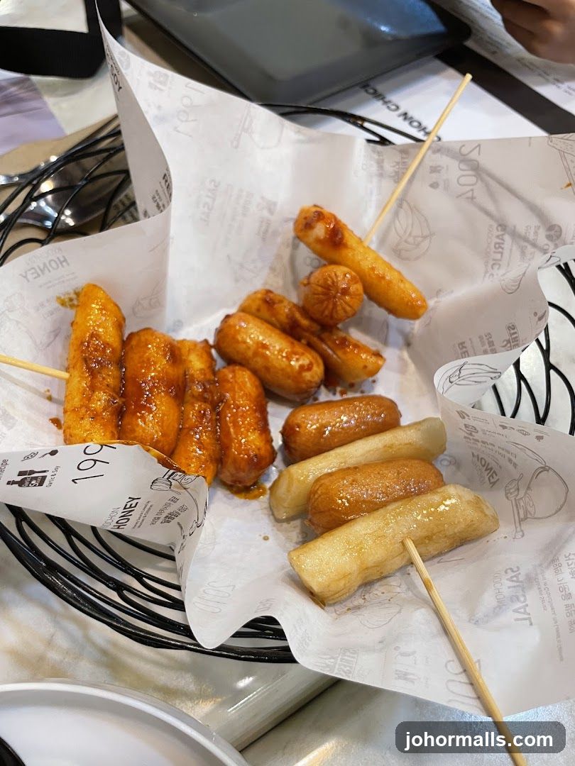 Food Display in Basket