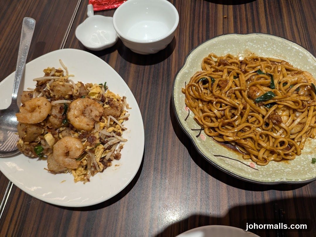 Dining Table with Food