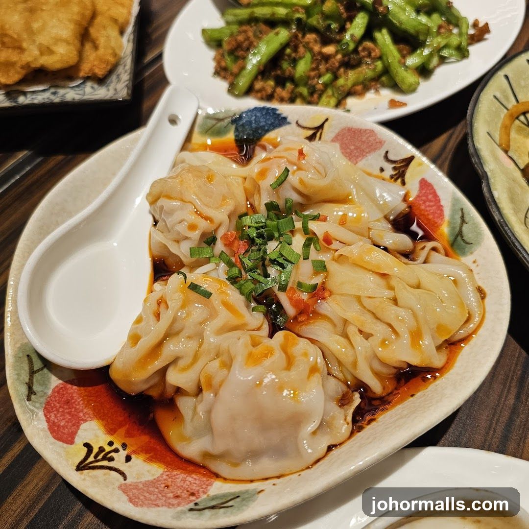 Dining Table with Chinese Cuisine