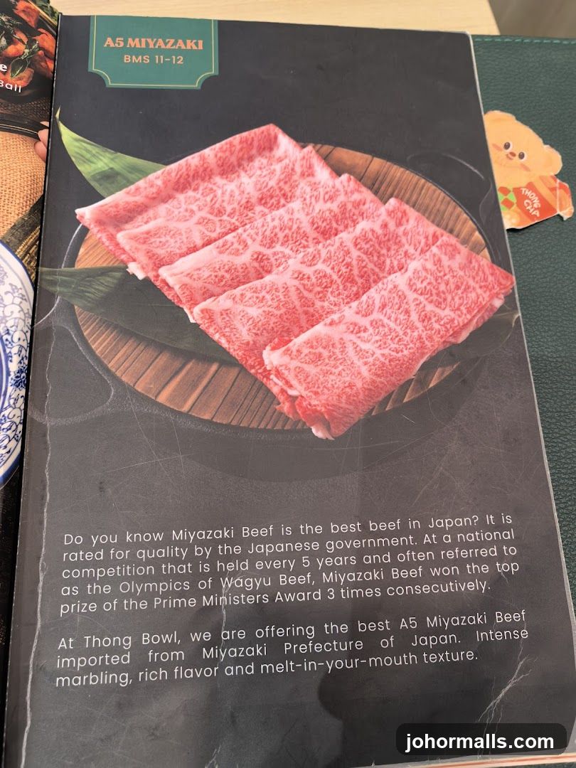 Menu Page