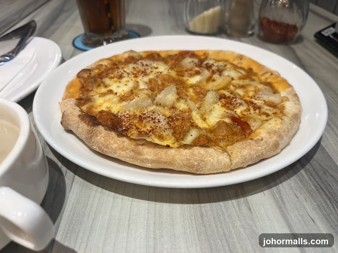 Pizza on Plate