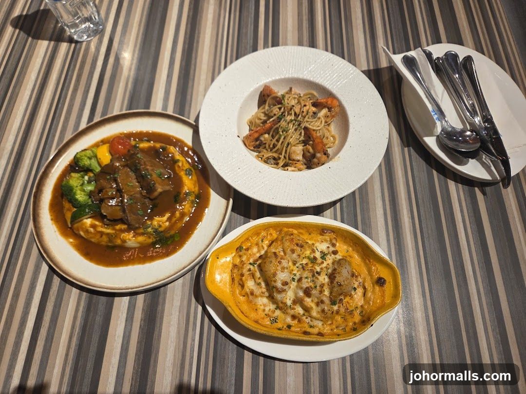 Dining Table with Food