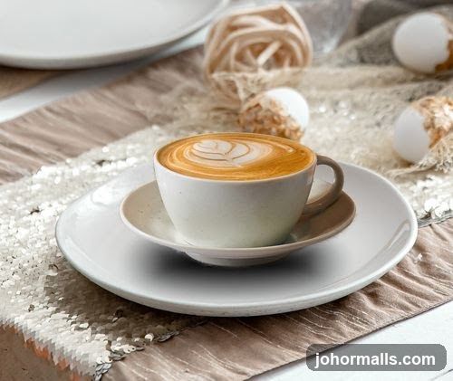 Coffee Cup on Table Setting