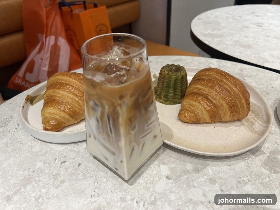 Coffee and Pastries at Café