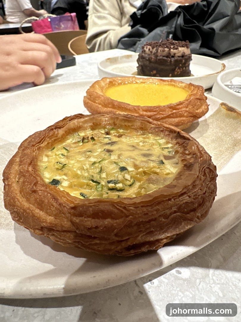 Table with pastries