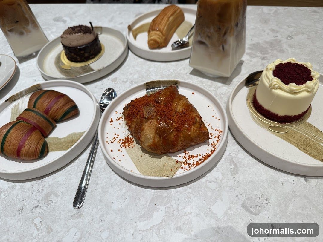 Table with Desserts and Drinks