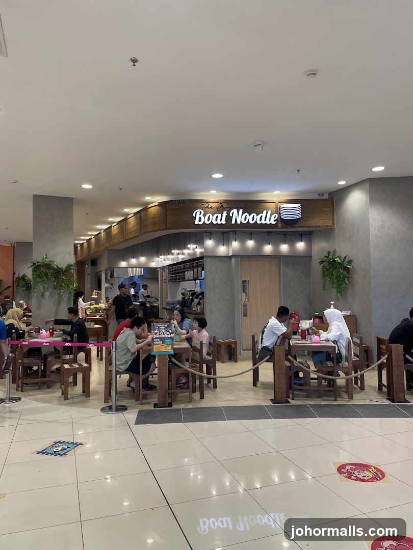 Boat Noodle Restaurant Interior