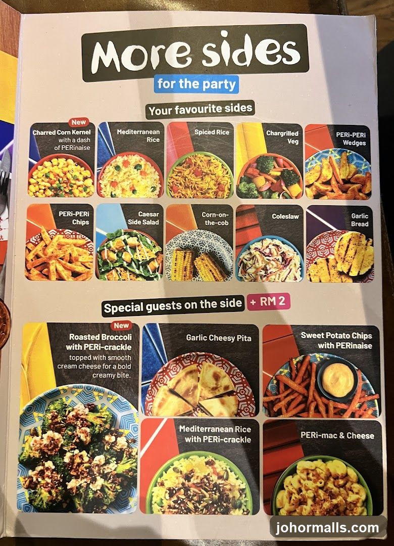 More sides for the party