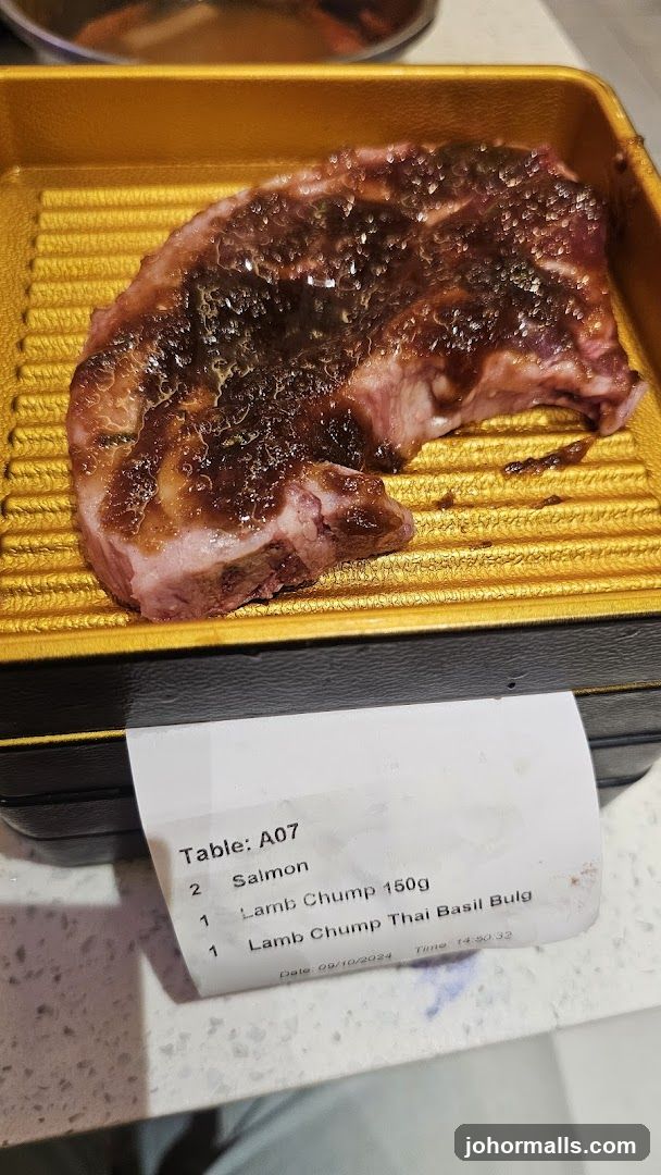 Lamb Chump Dish