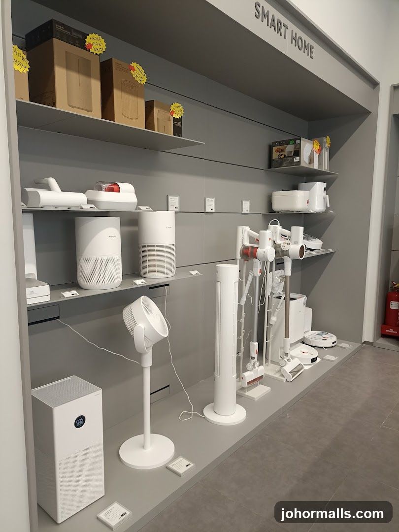 Smart Home Appliances Display