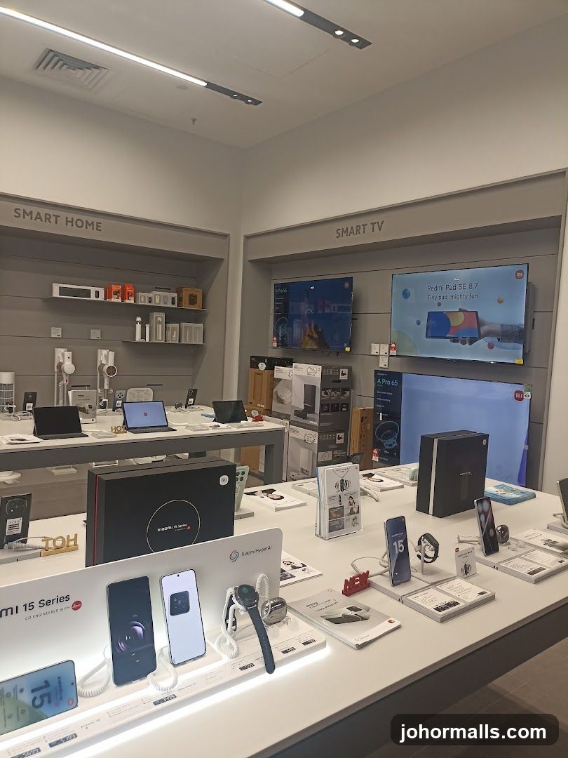Electronics Store Display