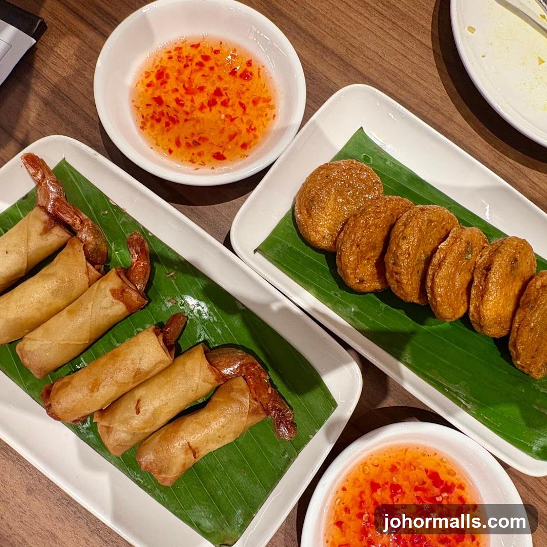 Appetizers with Dipping Sauce