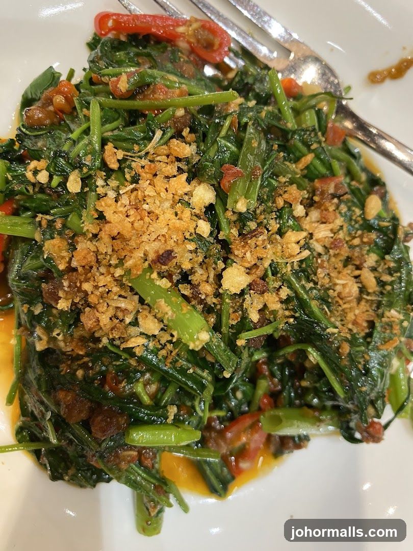 Stir-fried Water Spinach