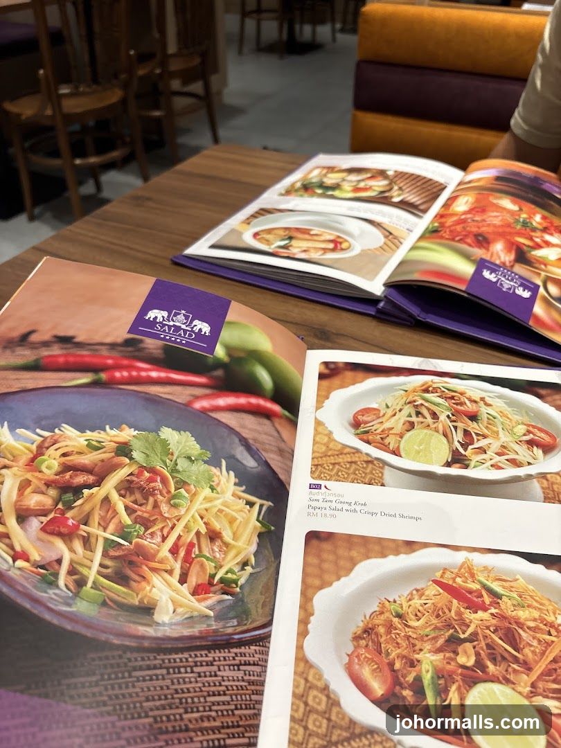 Salad Menu