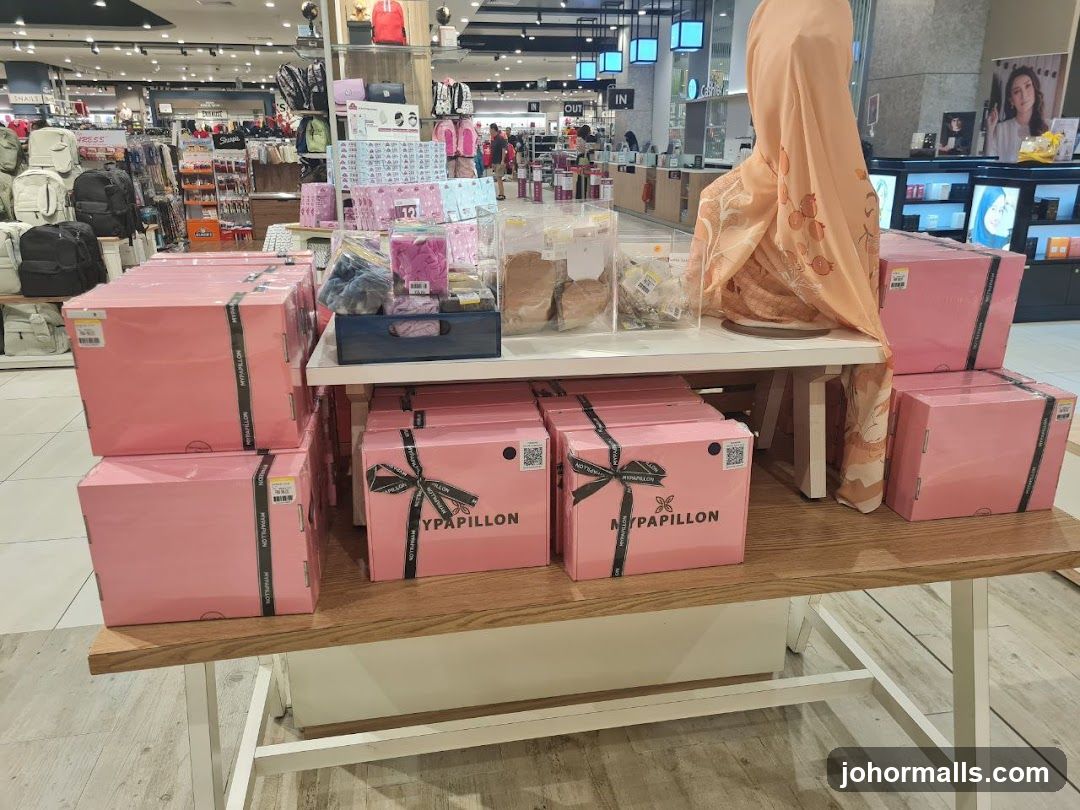 Pink Gift Boxes Display