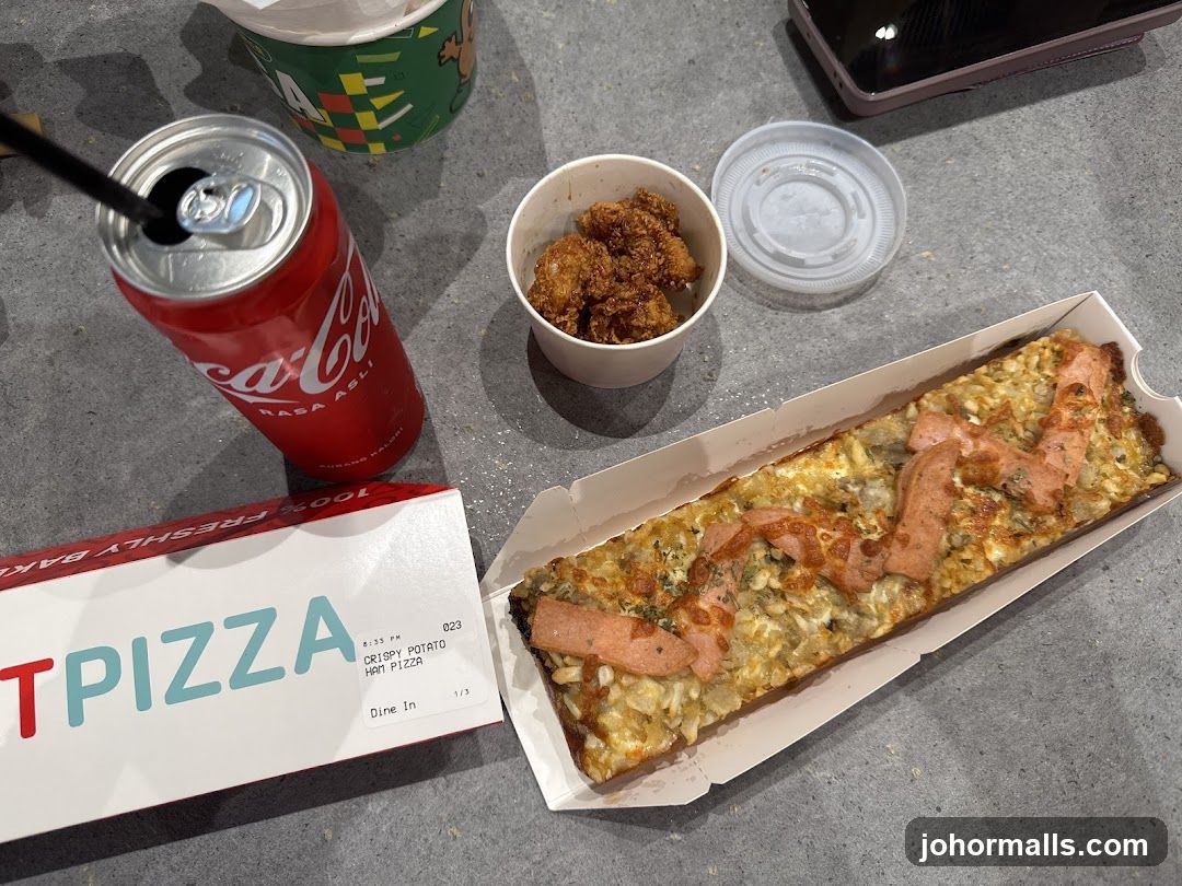 Pizza and Fried Chicken