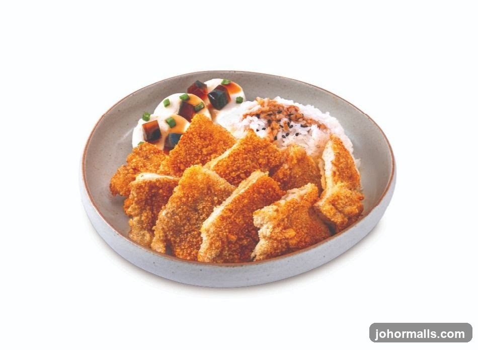 Fried Chicken and Rice Bowl