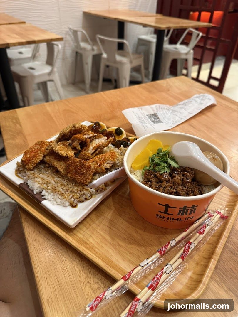 Taiwanese Street Food Meal