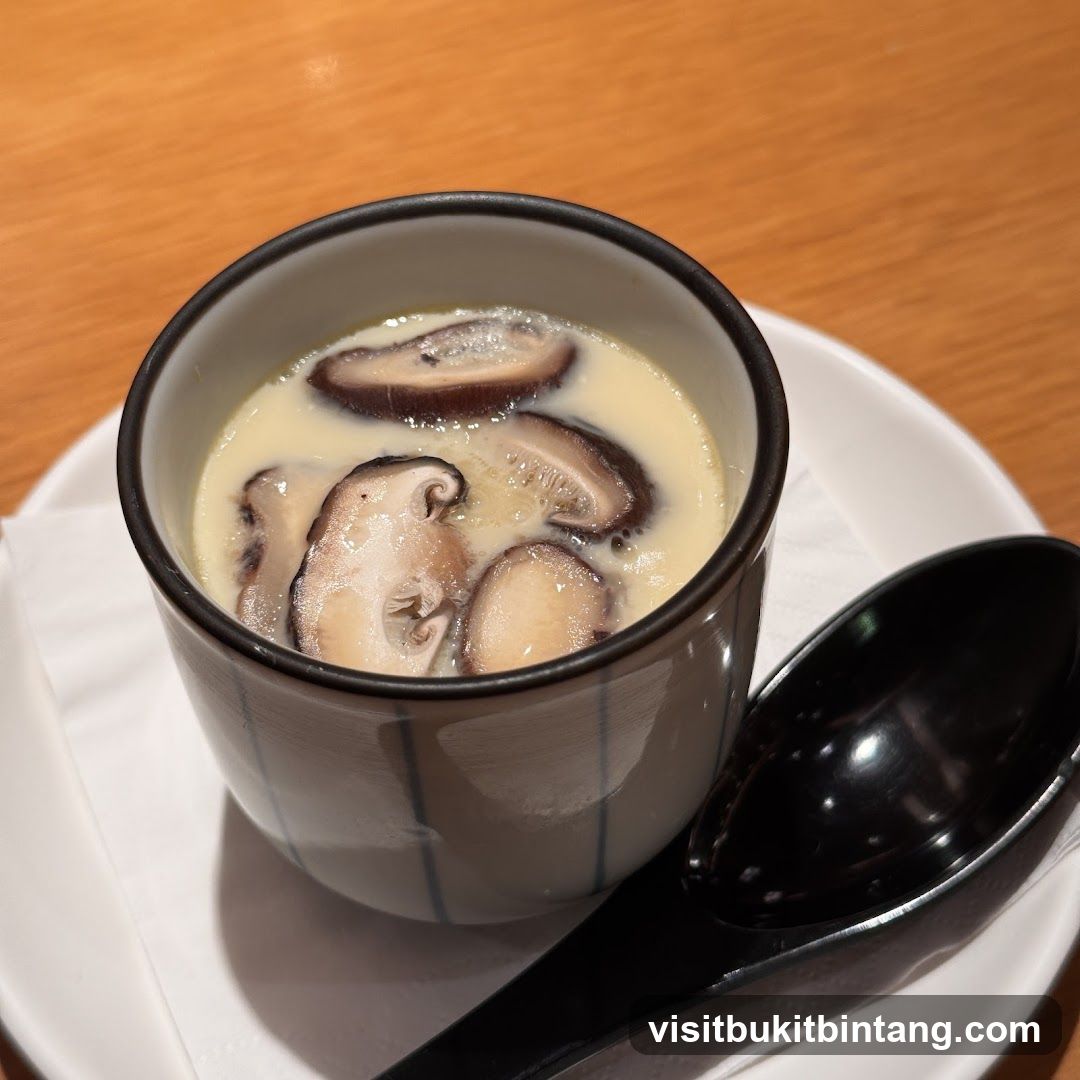 Chawanmushi with Shiitake Mushrooms