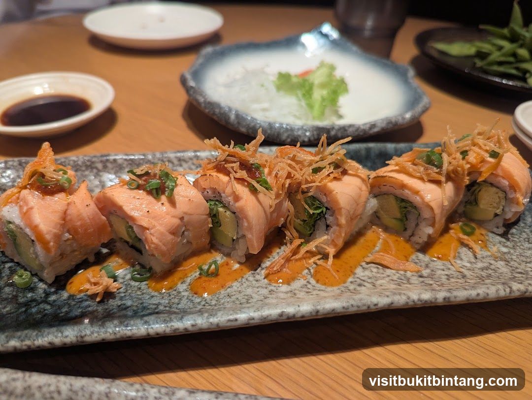Salmon Sushi Rolls