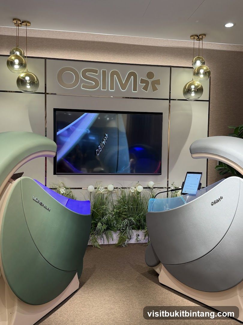 OSIM massage chairs