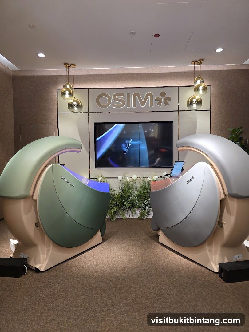 OSIM massage chairs
