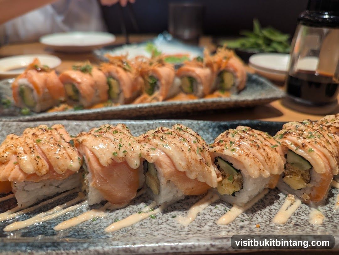 Salmon Sushi Rolls