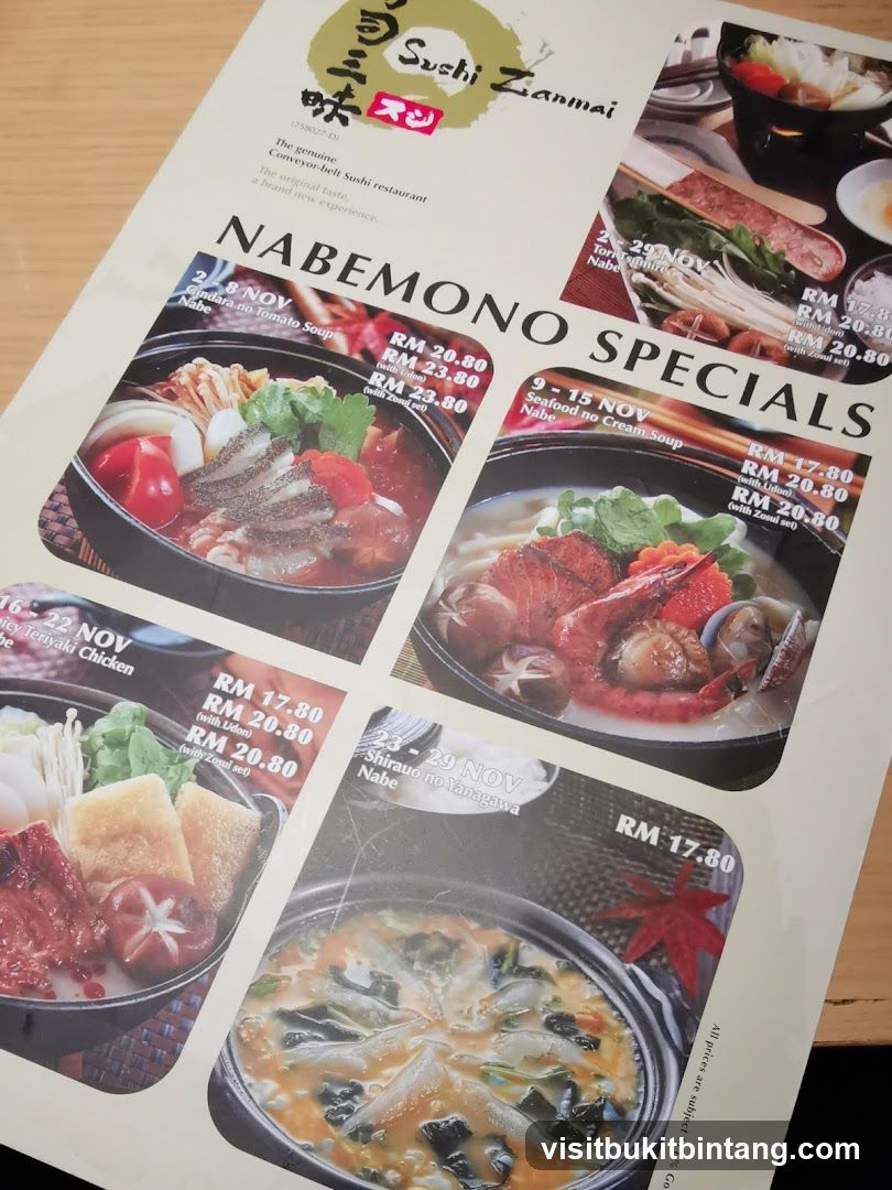 NABEMONO SPECIALS
