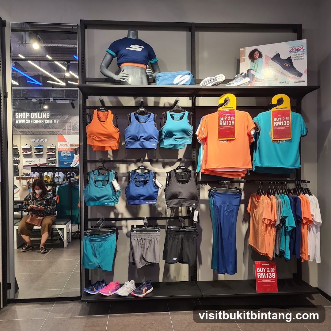 Skechers Apparel Display