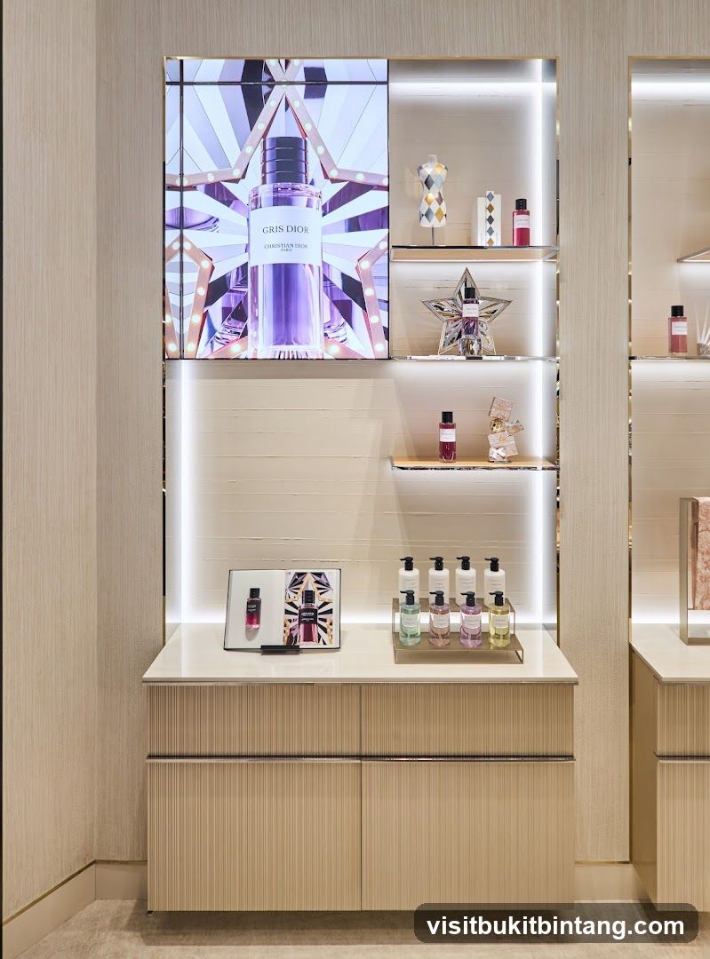 Dior Fragrance Display