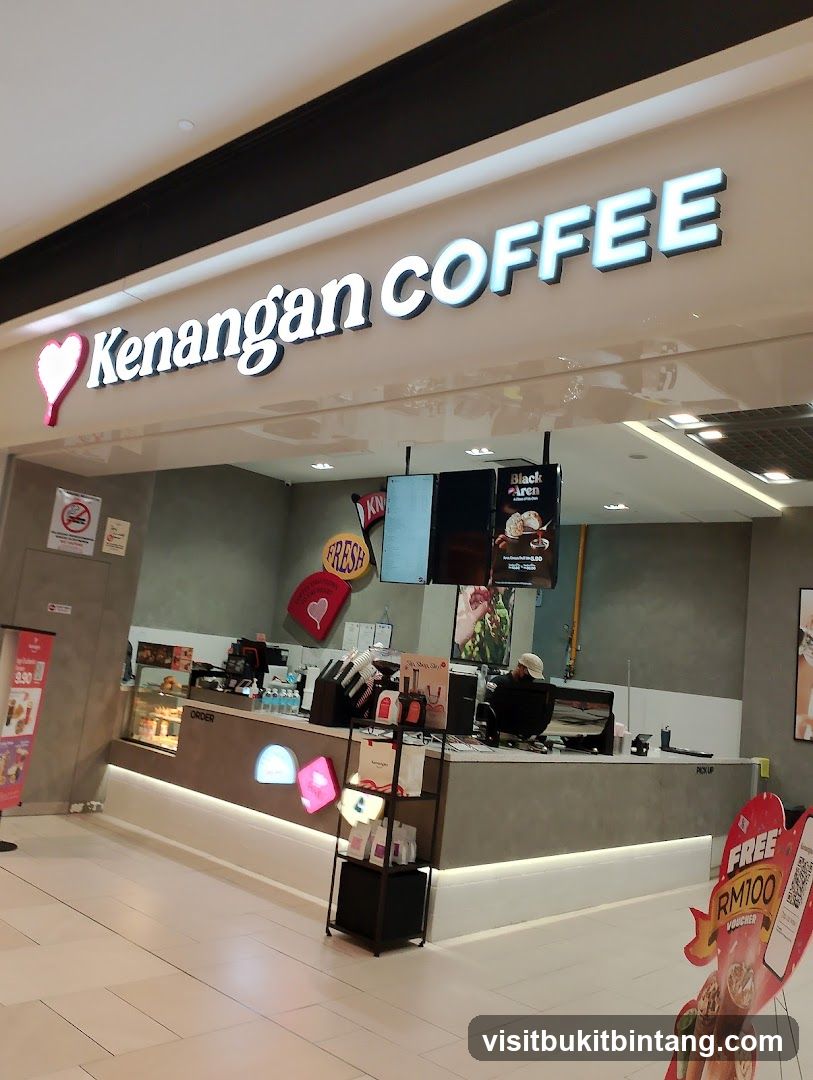 Kenangan Coffee Setia City Mall