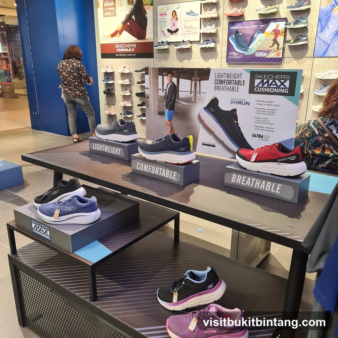 Skechers Shoe Display