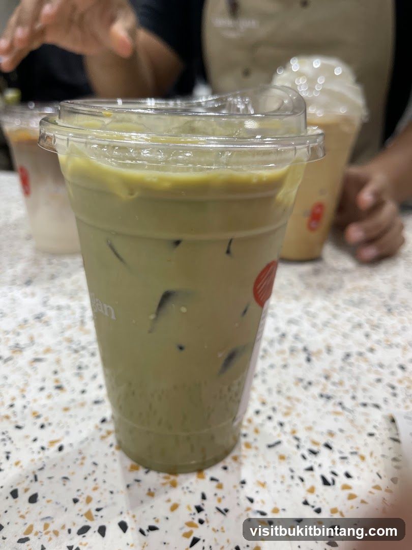 Iced Matcha Latte