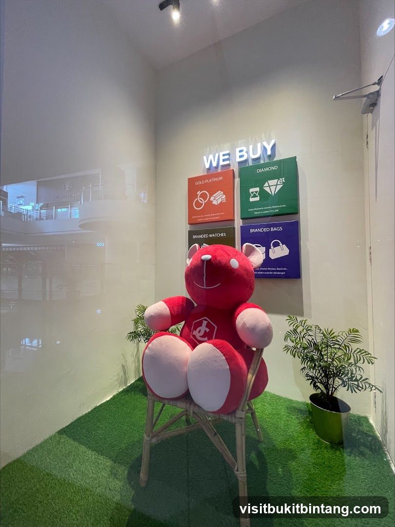 Window Display with Teddy Bear