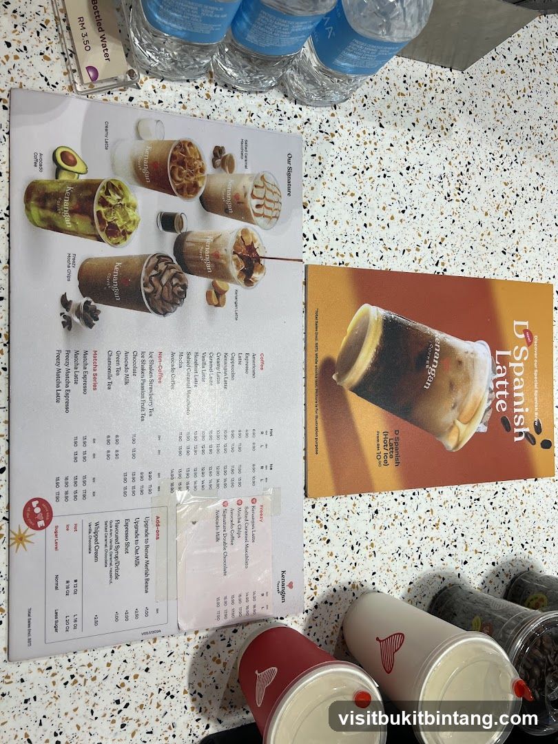 Kenangan Coffee Menu
