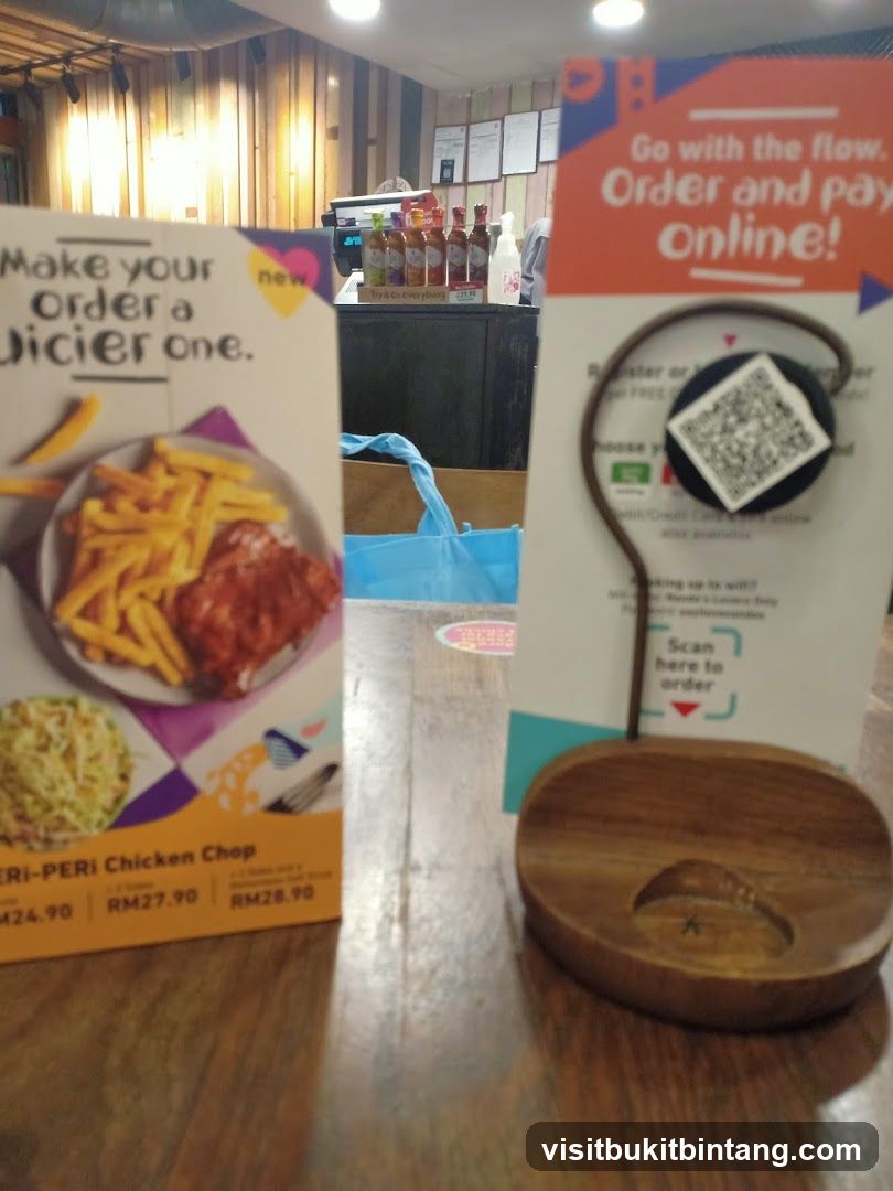 Restaurant Table Display