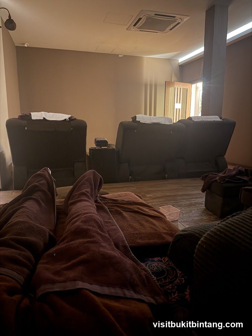 Relaxing Foot Massage Area