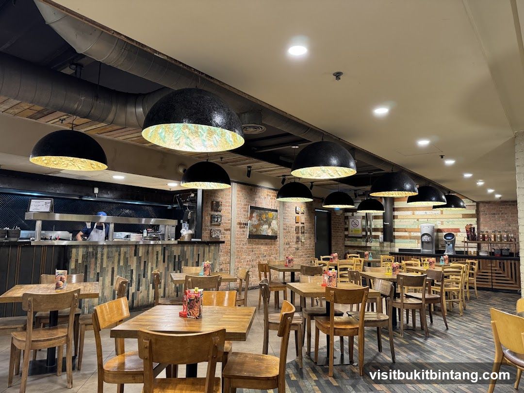 Restaurant Interior with Industrial Design