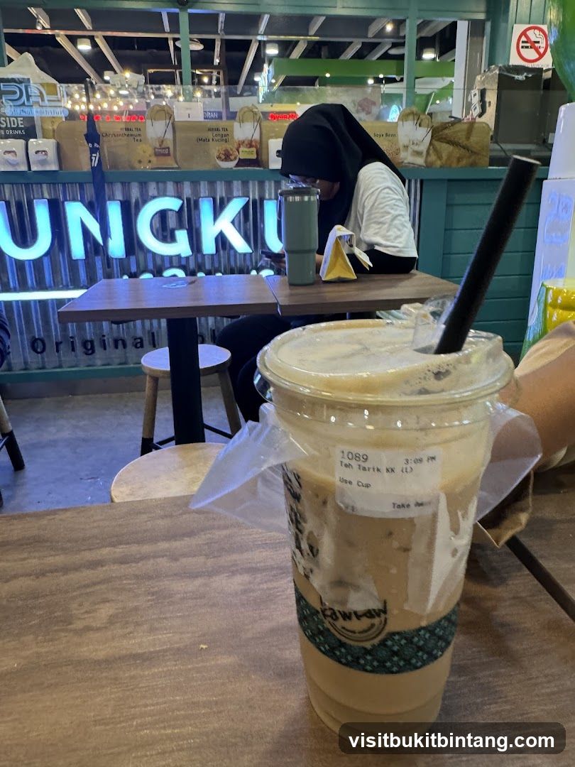 Beverage at a Cafe