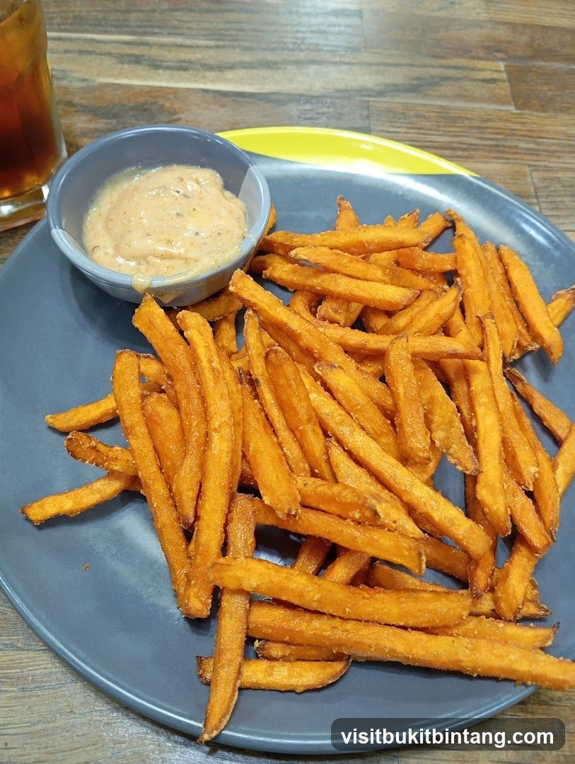 Sweet Potato Fries with Dip