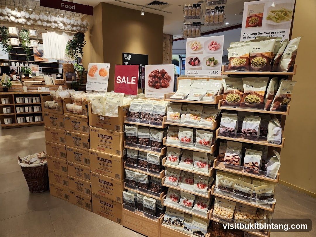 Muji Food Section