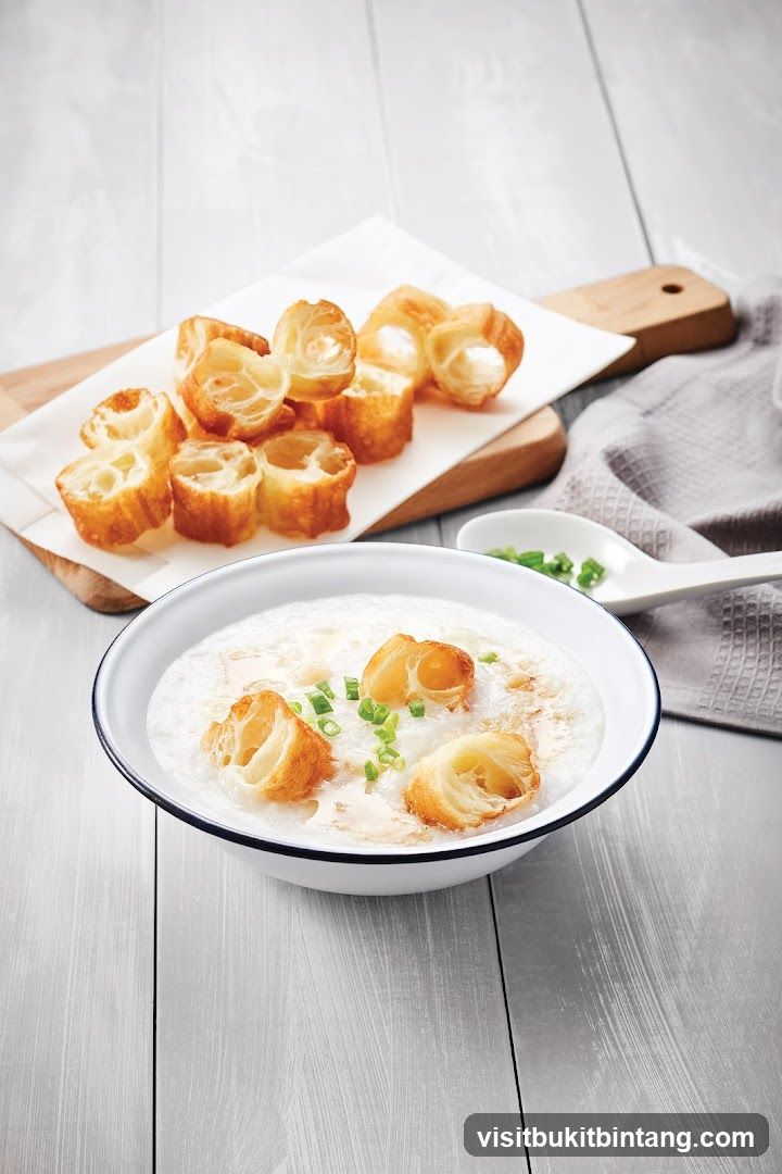 Congee with Fried Dough Sticks