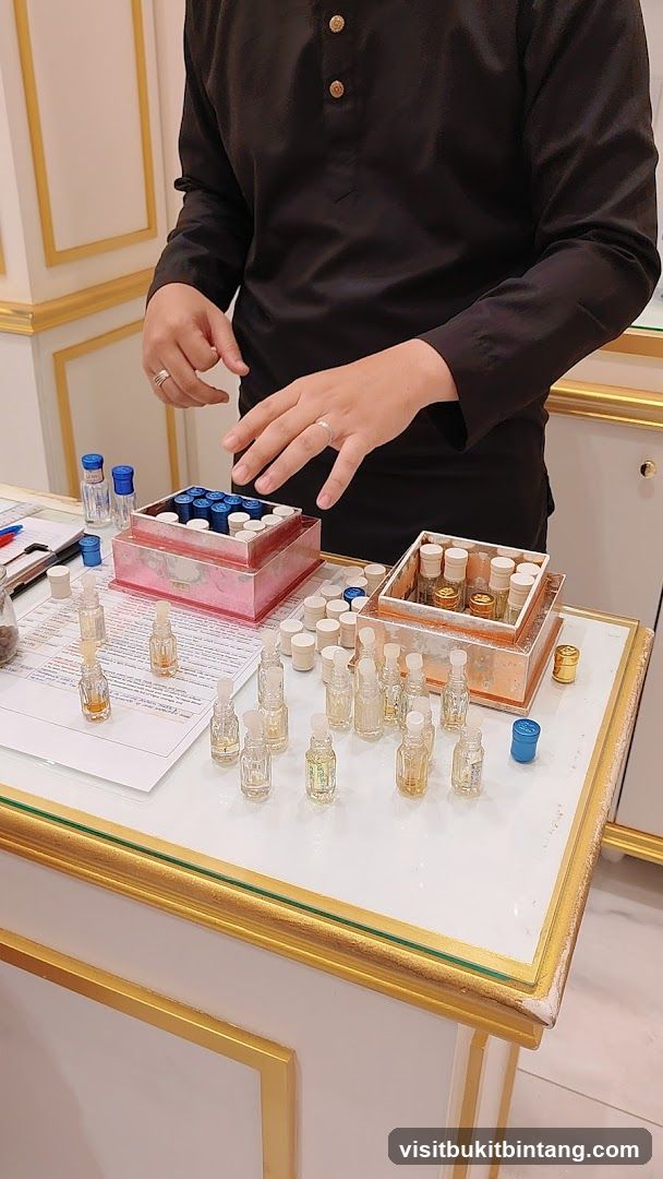 Perfume Samples Display
