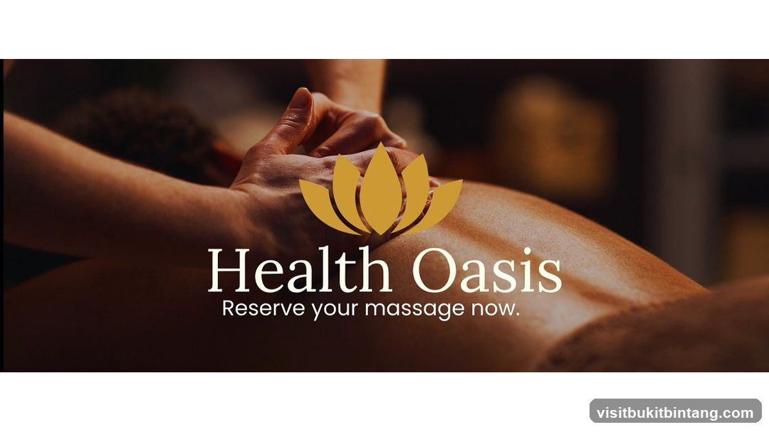 Health Oasis Massage Advertisement