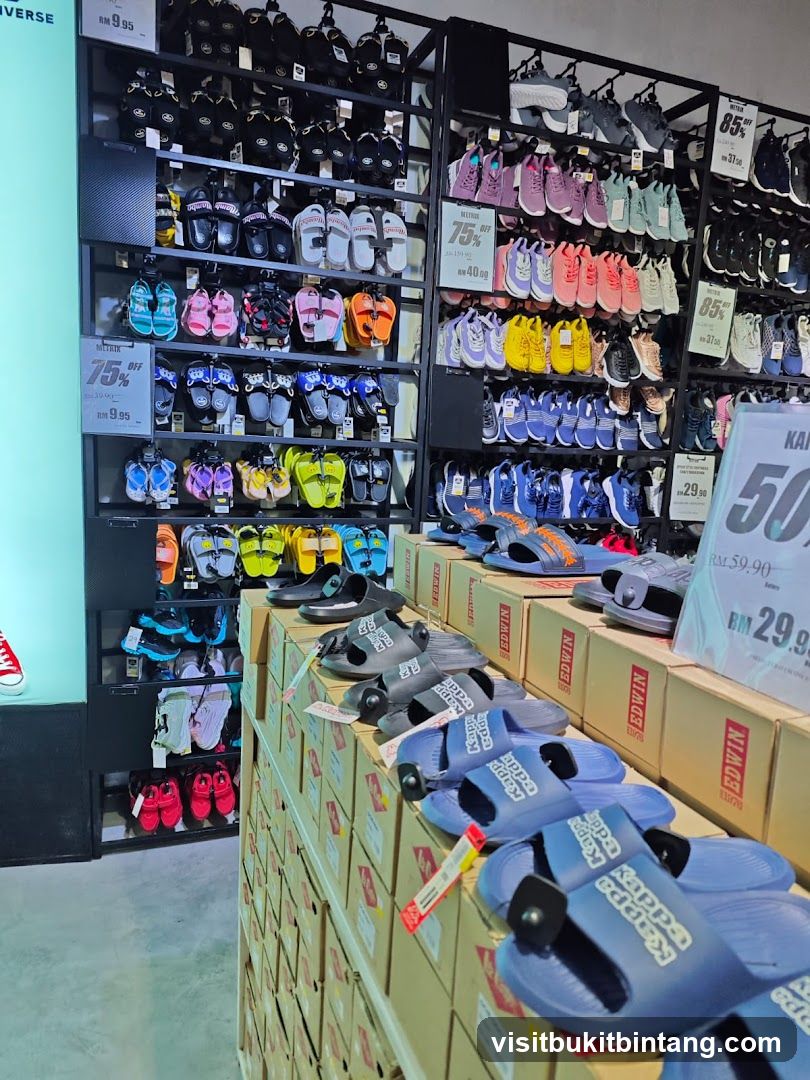 Footwear Store Display